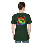 We are WHO We Are Just Leave Us tf Alone Pride Tee