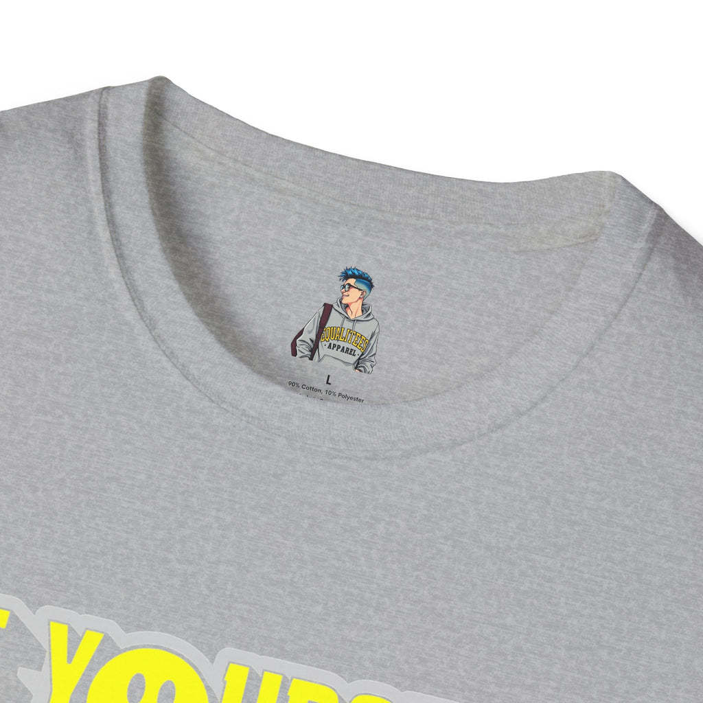 Be Yourself Smiley Unisex Softstyle T-Shirt