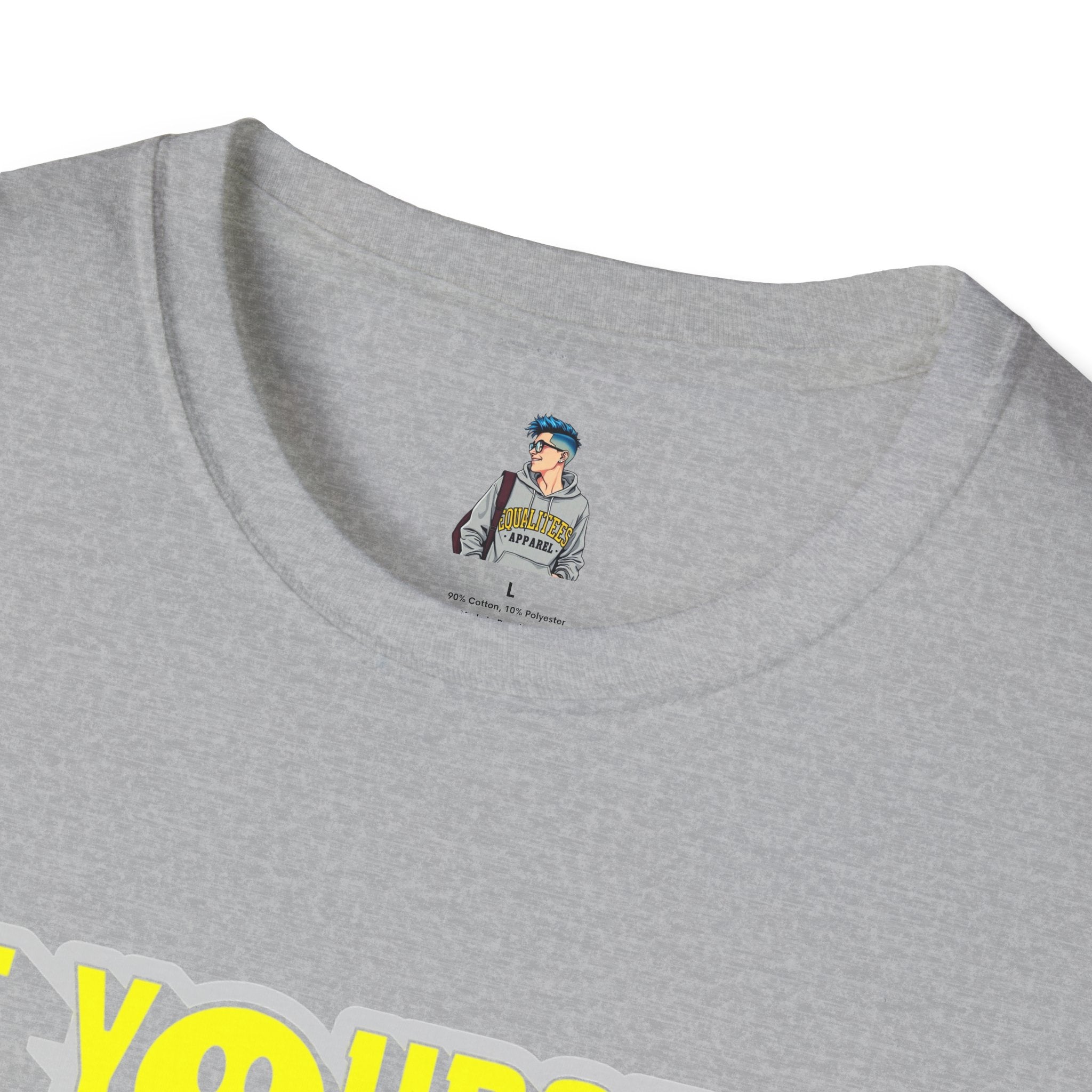 Be Yourself Smiley Unisex Softstyle T-Shirt
