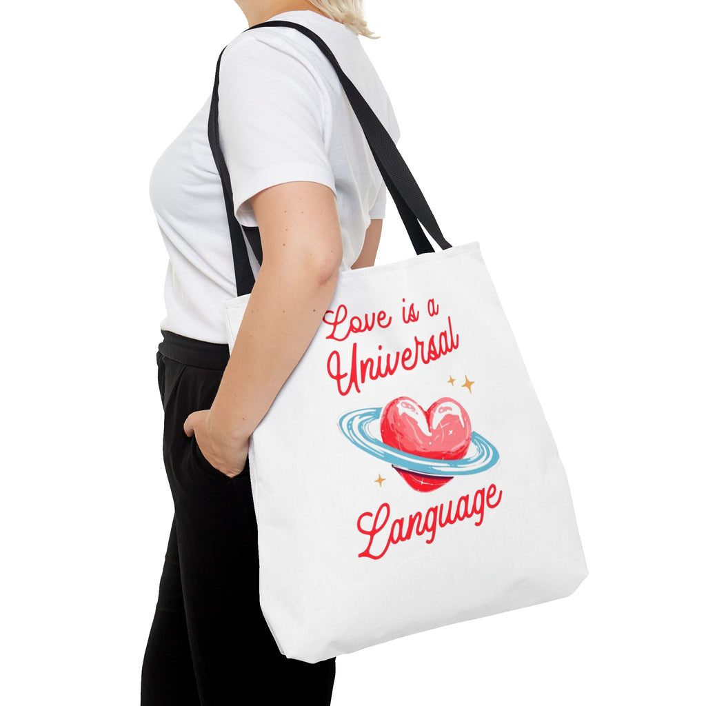 Love is a Universal Language Design - Tote Bag