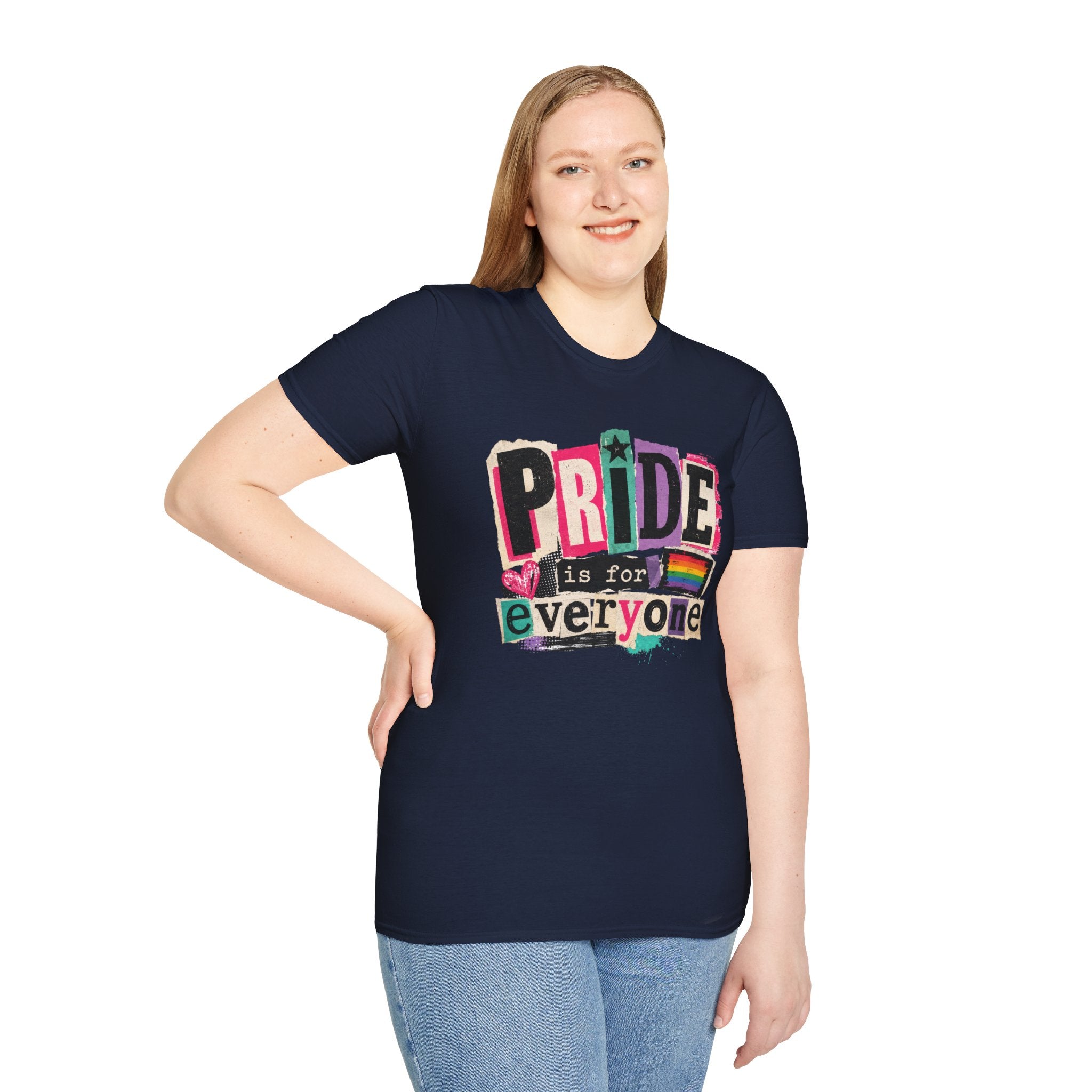 Pride Is for Everyone T-Shirt — Colorful LGBTQ+ Ally Tee