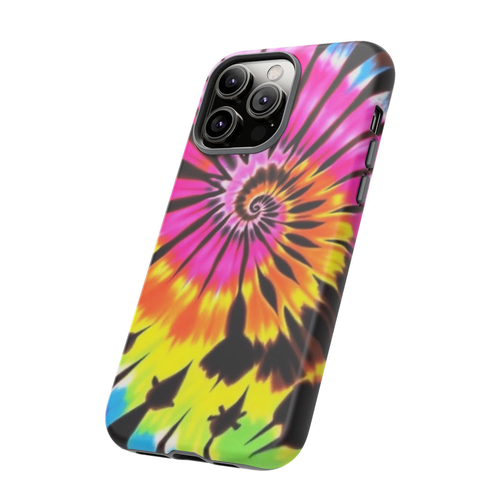 Tie-Dye Spiral Phone Case for iPhone