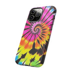 Tie-Dye Spiral Phone Case for iPhone