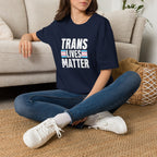 Trans Lives Matter Unisex Softstyle T-Shirt - Support LGBTQ+ Rights