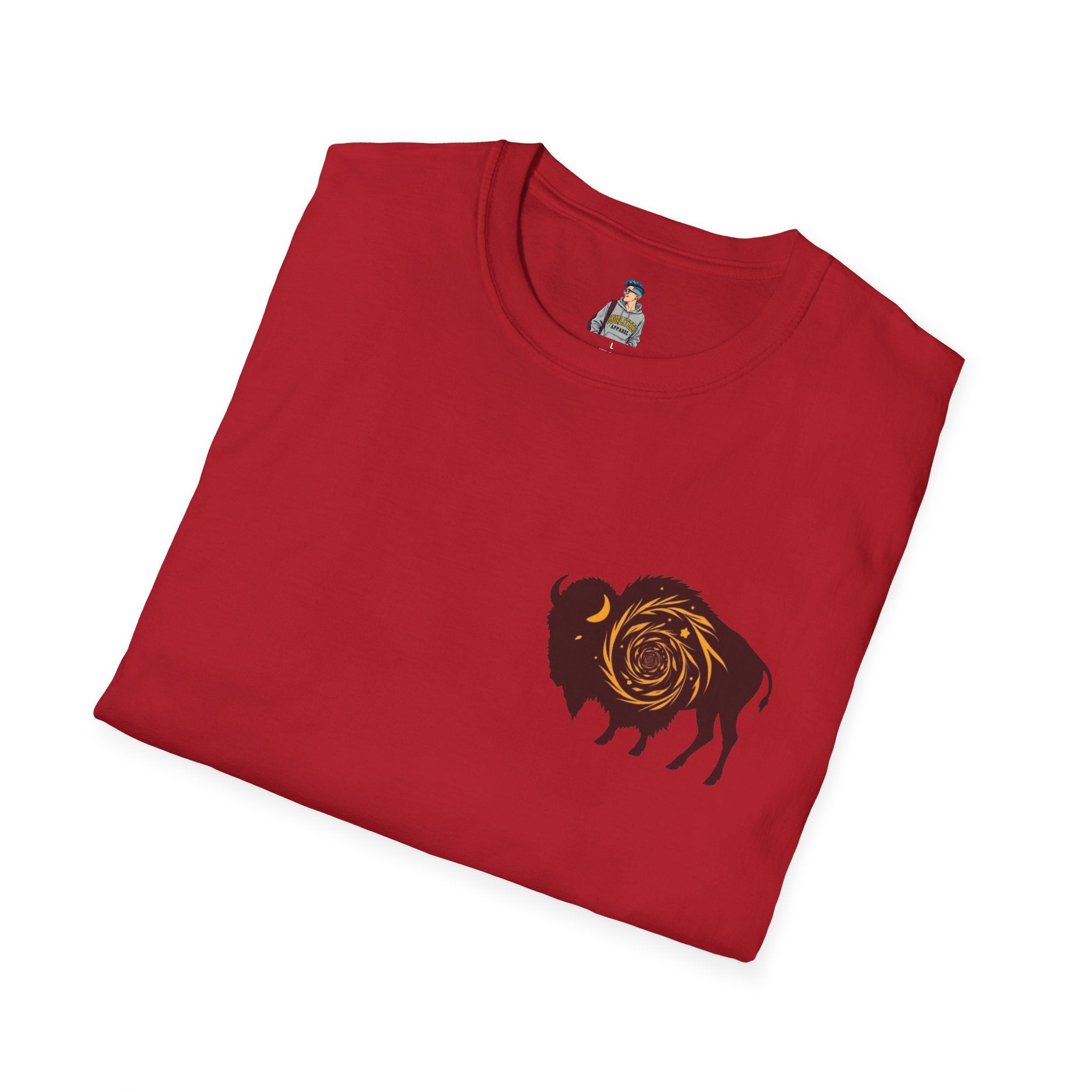 Buffalo Spiral Design T-Shirt