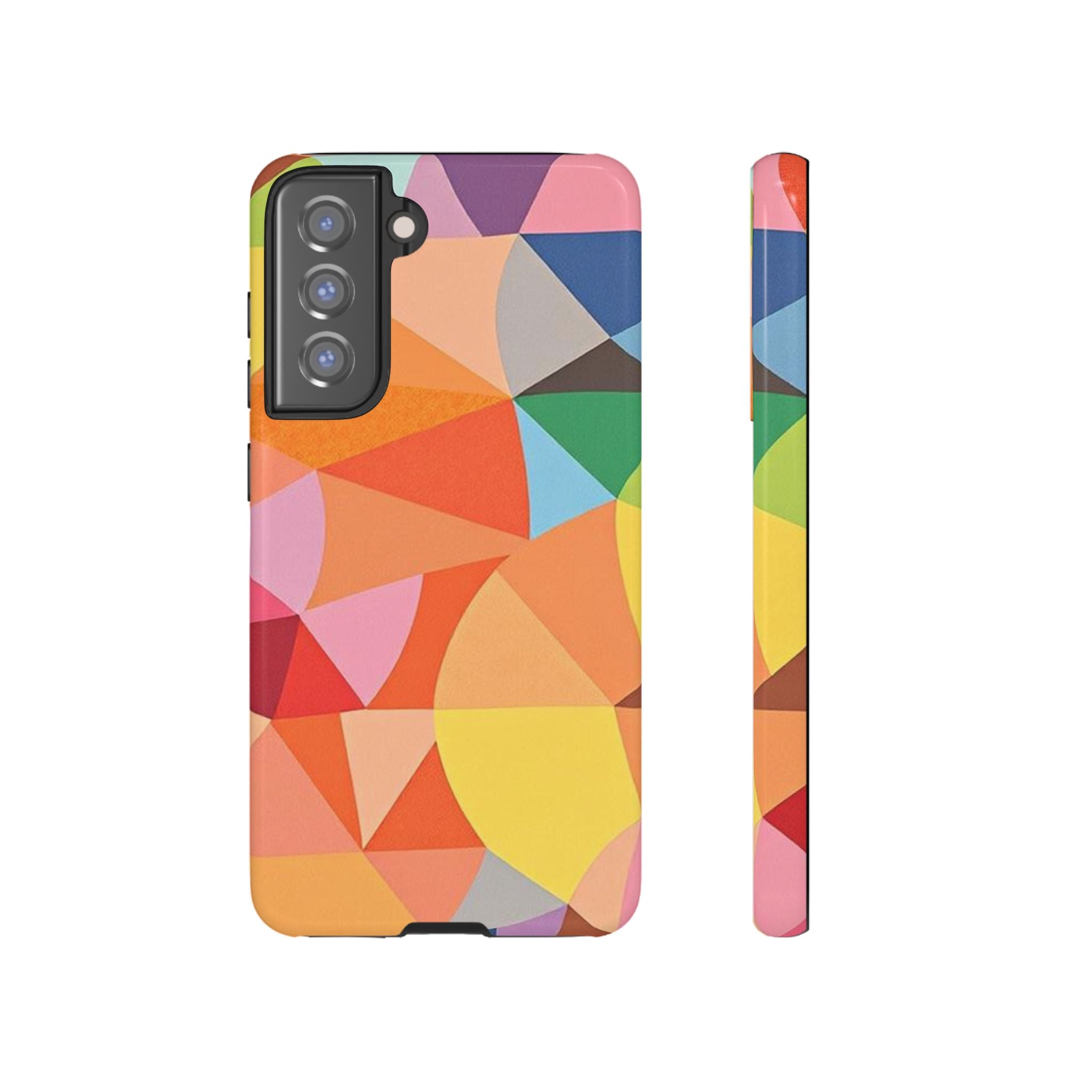Colorful Geometric Tough Case for Android