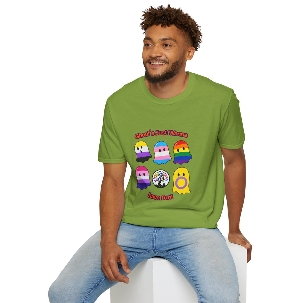 Ghouls Just Wanna Have Fun Pride Tree Las Vegas T-Shirt