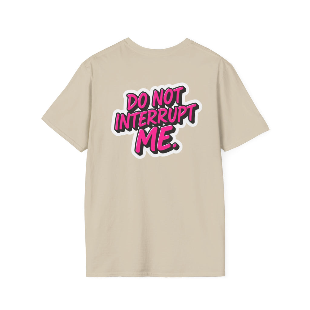 'I Am Speaking' Unisex Softstyle T-Shirt – Bold Statement Tee for Confident Voices