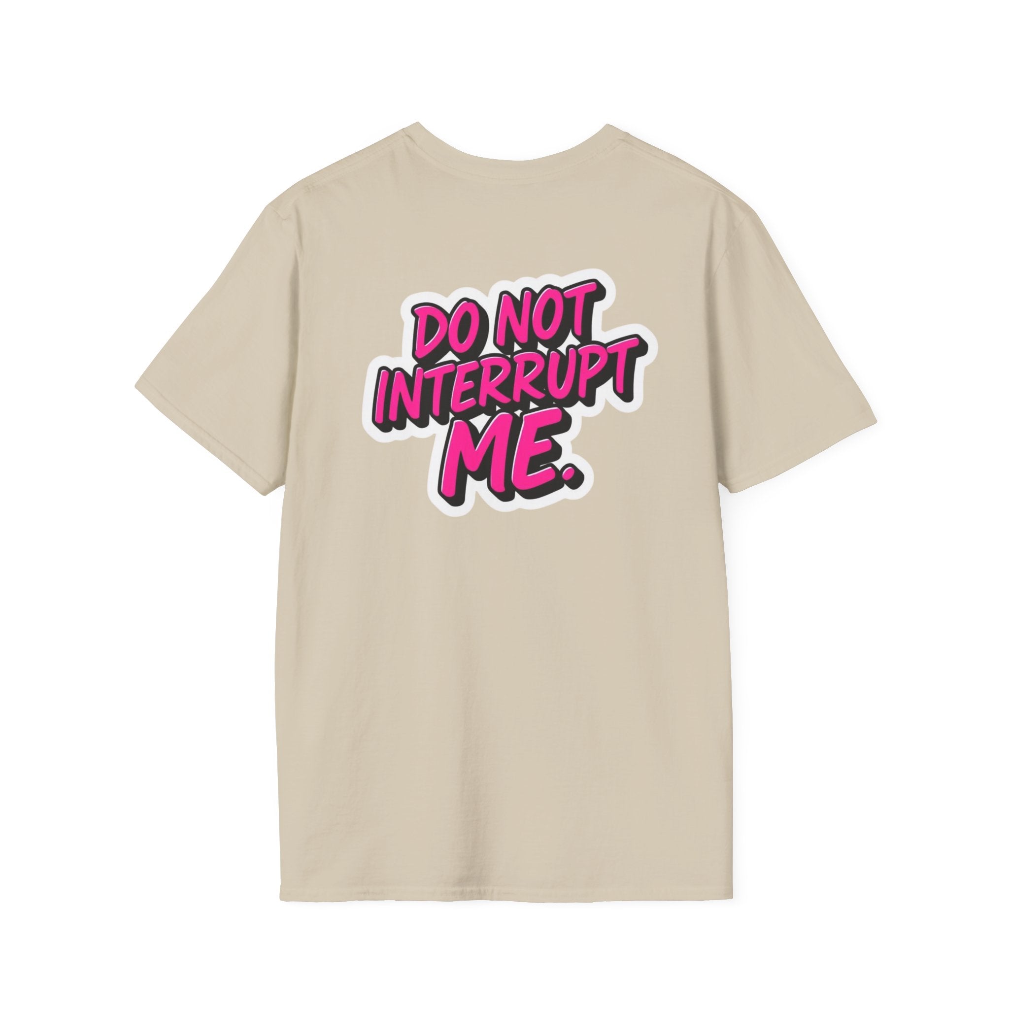 'I Am Speaking' Unisex Softstyle T-Shirt – Bold Statement Tee for Confident Voices
