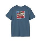 Keep Immigrants Deport Fascists Unisex Softstyle T-Shirt