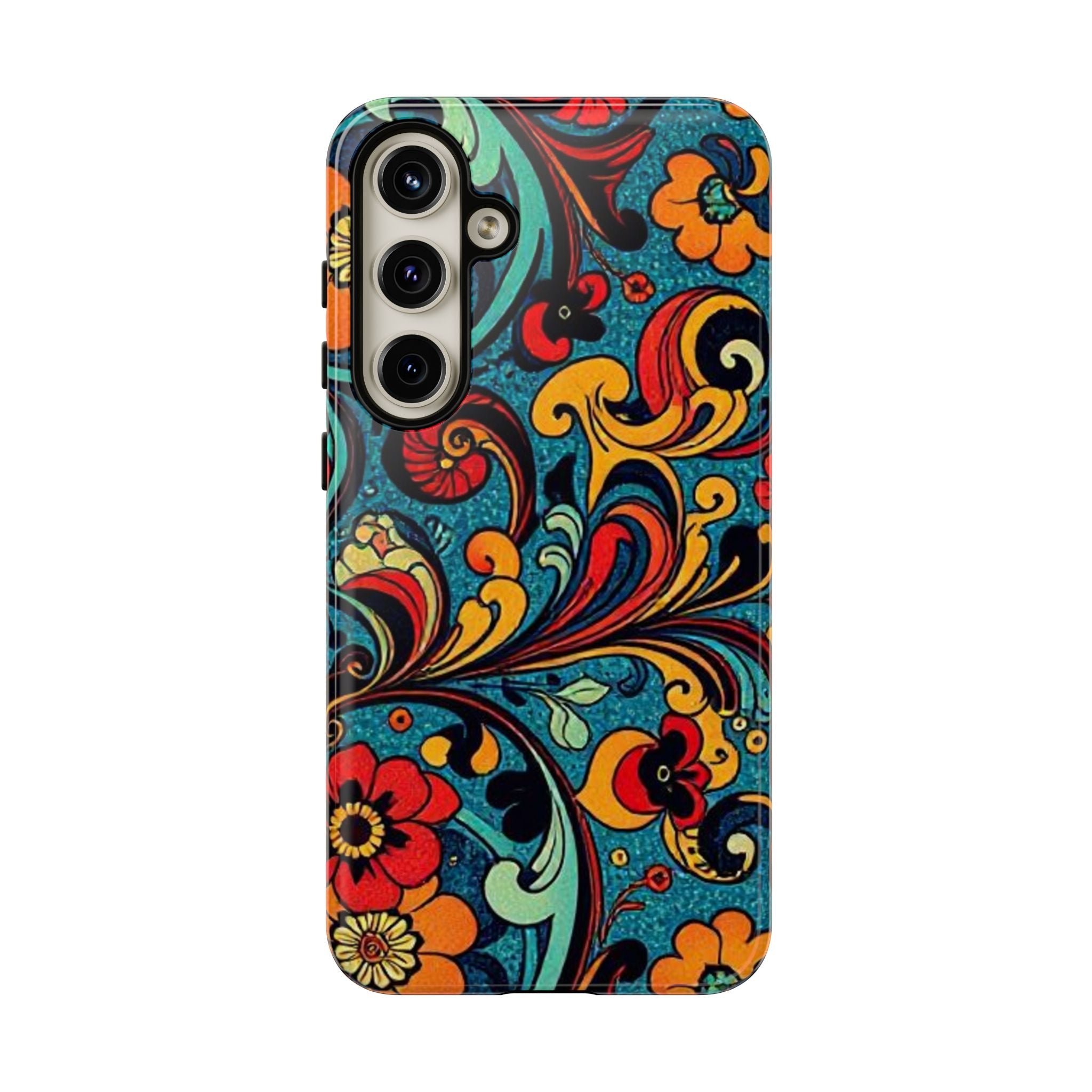 Floral Paisley Tough Case for Android