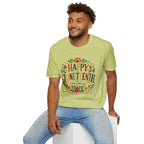 Juneteenth T-Shirt — "Happy Juneteenth" Floral Celebration Tee