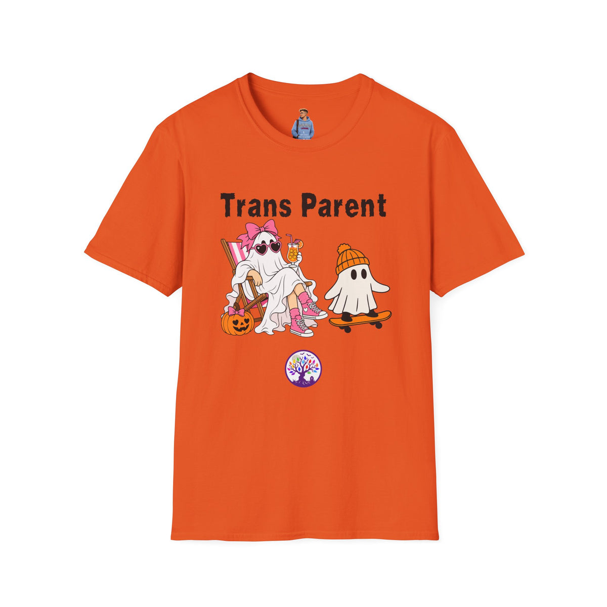Trans Parent 3 Halloween Pride Tree Las Vegas T-Shirt