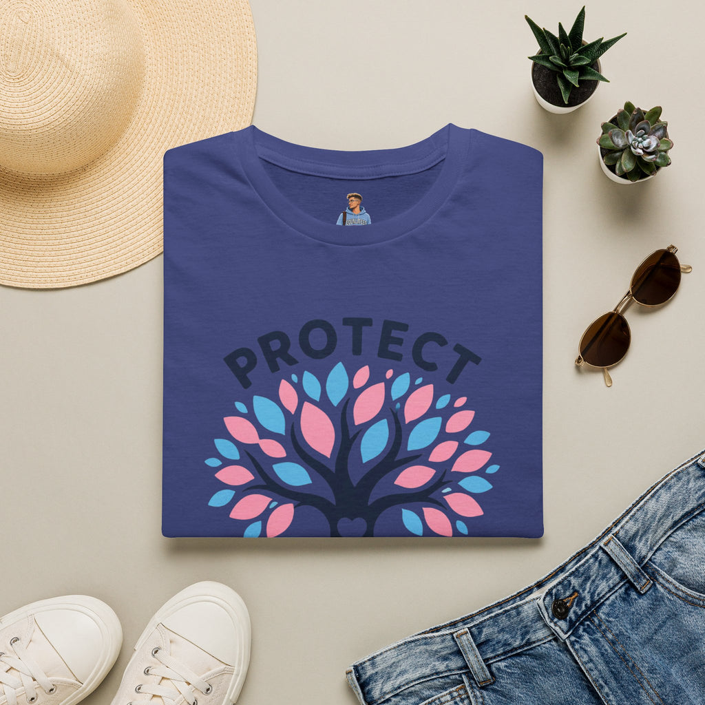 Protect Trans Kids Pride Tree Las Vegas T-Shirt