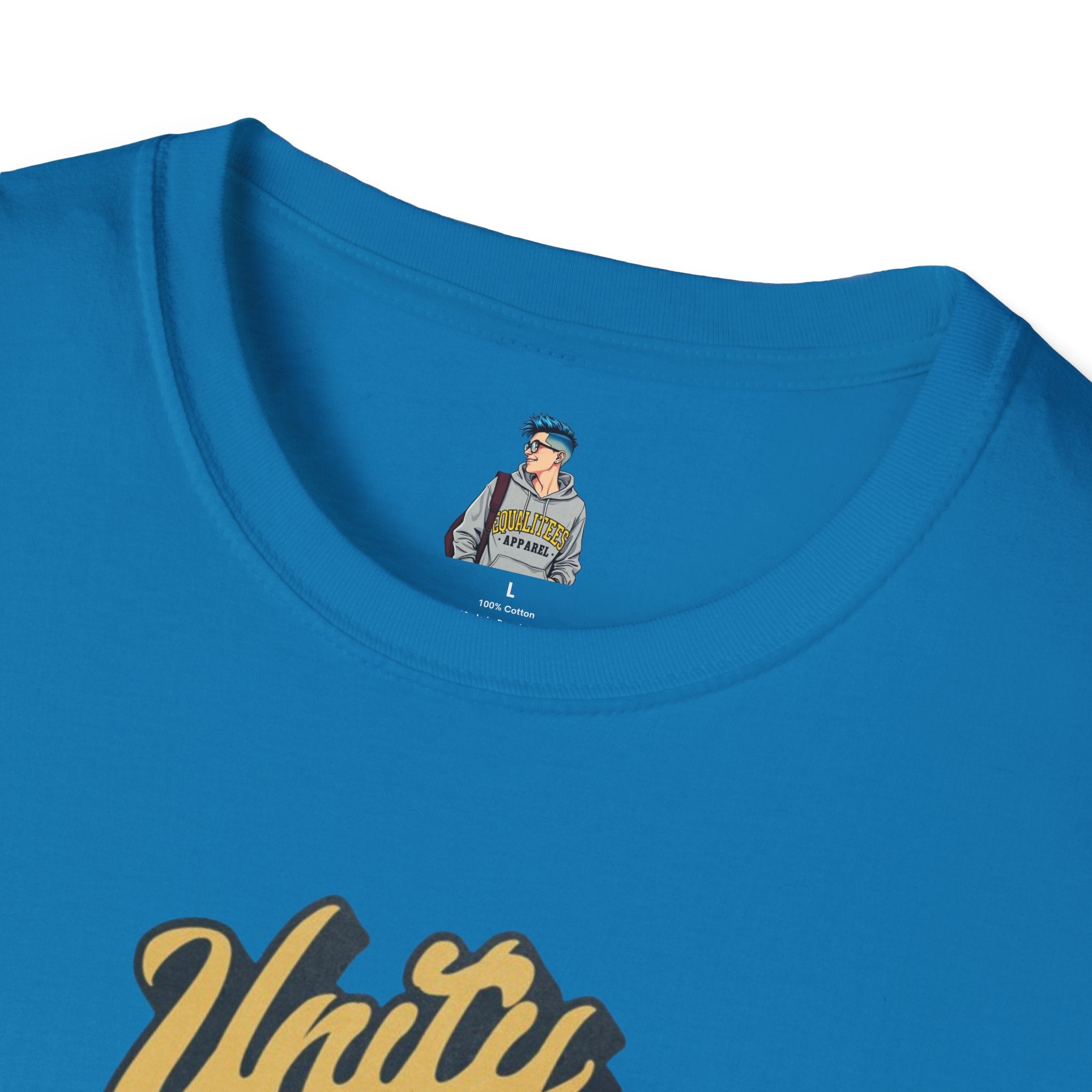 Unity Begins With U Unisex Softstyle T-Shirt