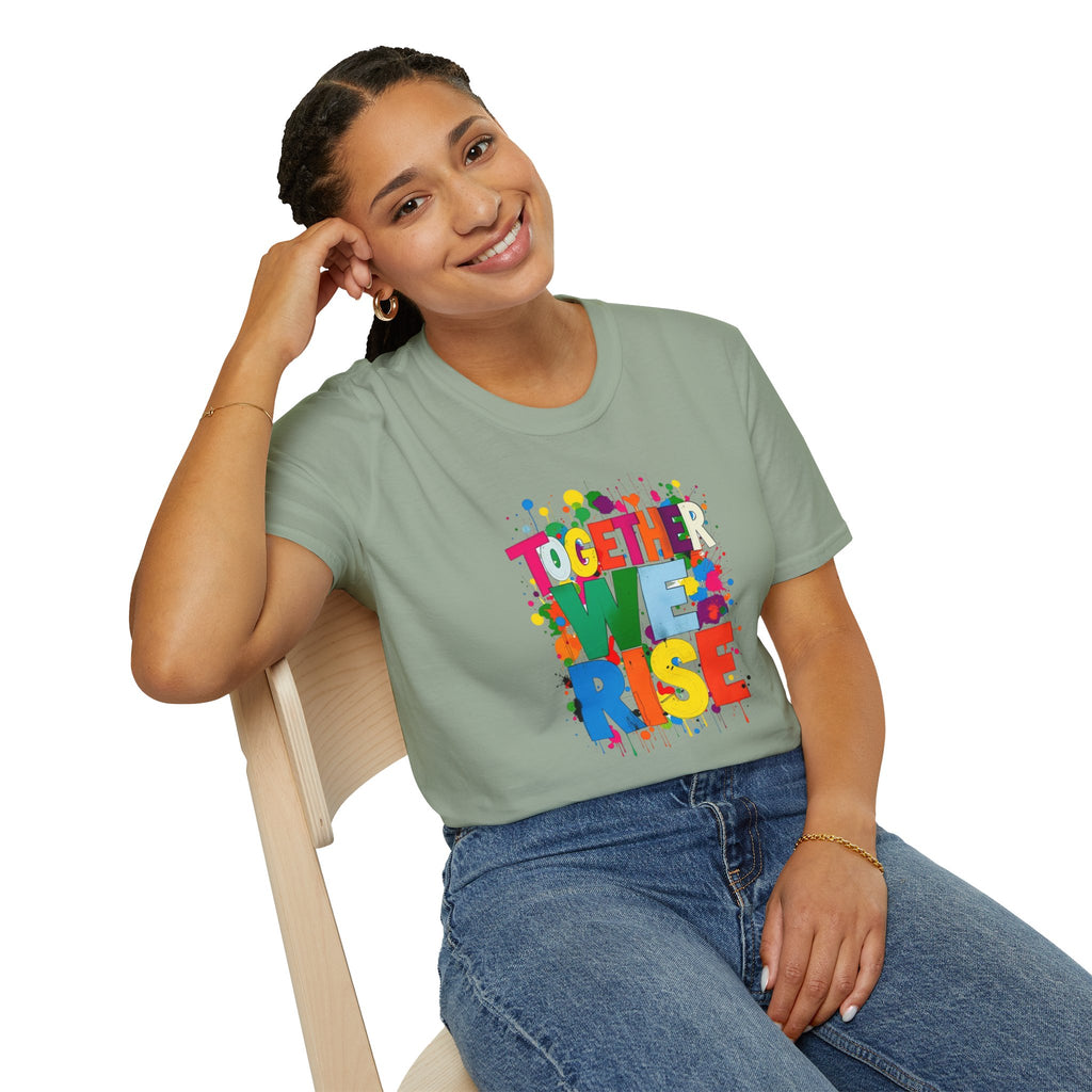 Together We Rise Unisex Softstyle T-Shirt