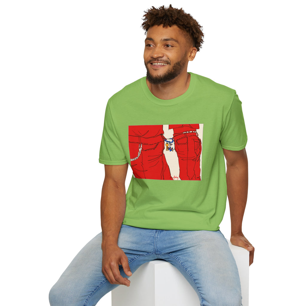 Red Jeans by Audrey Pride Tree Las Vegas T-Shirt