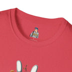 Grow Peace Unisex Softstyle T-Shirt - Boho Inspiration, Perfect for Festivals and Everyday Wear