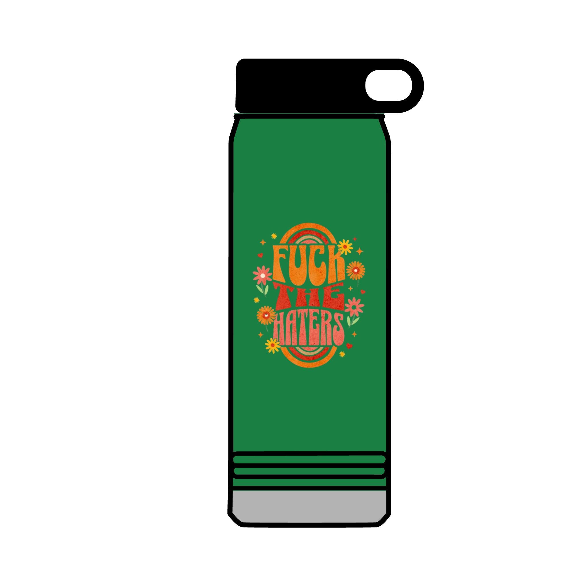 F*** The Haters 32oz Water Bottle