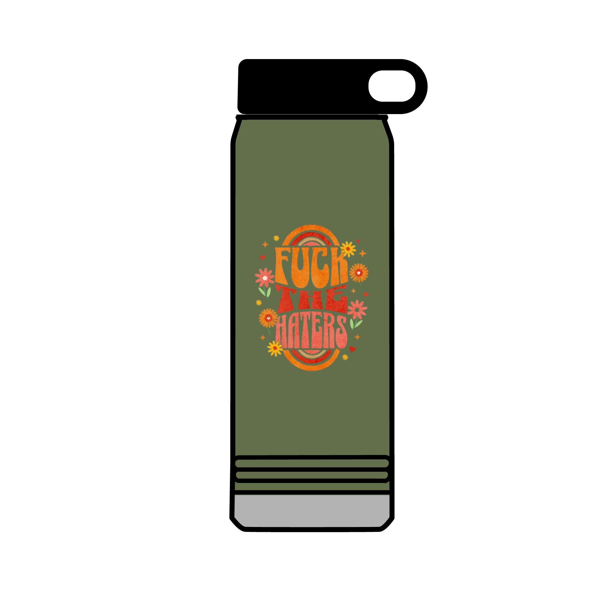 F*** The Haters 32oz Water Bottle