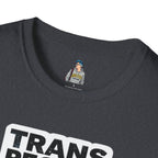 Unisex Softstyle T-Shirt - 'Trans People Exist. Trans People Matter.' Equality Apparel
