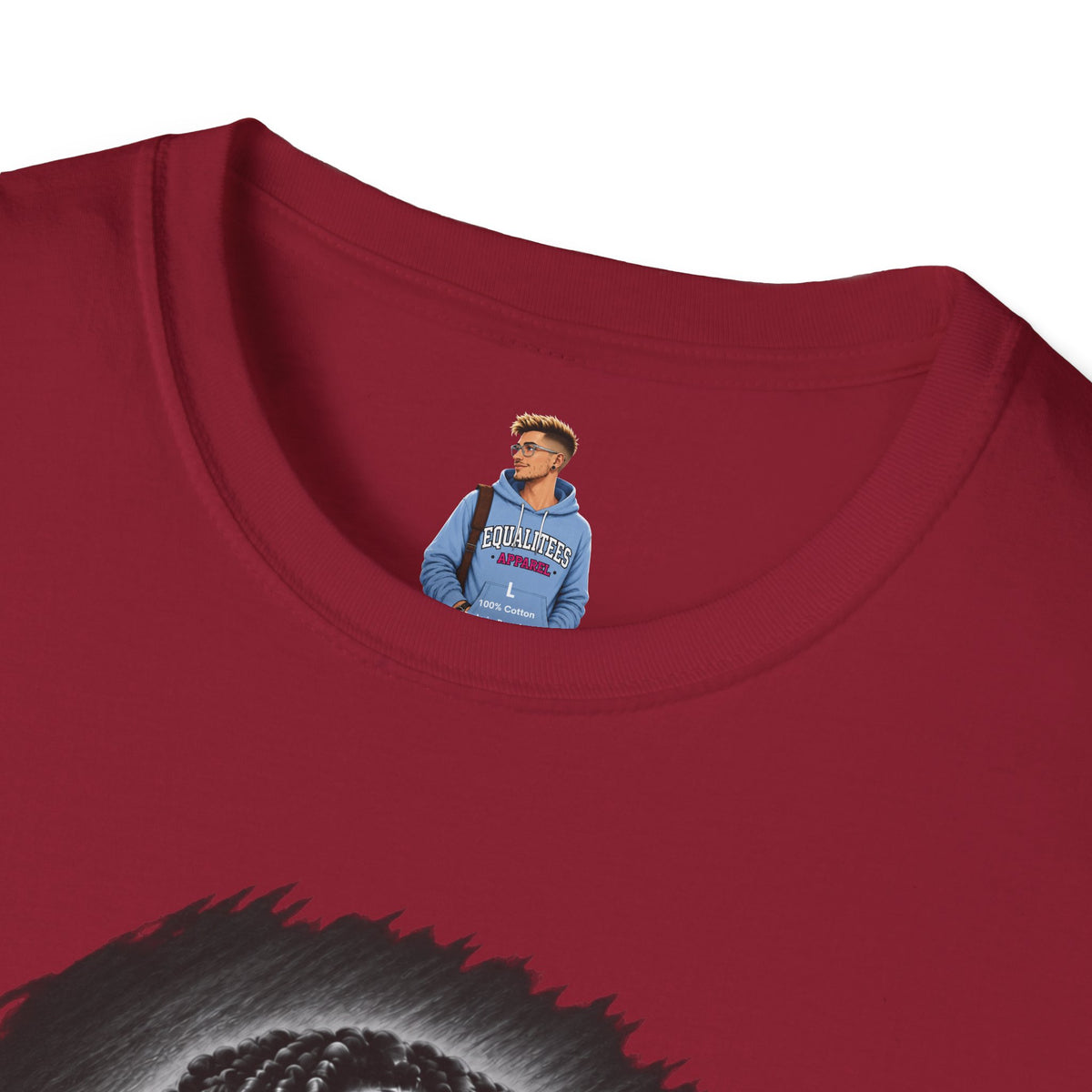 Smiling Portrait Front - In Memory of Pierre Damas Bel T-Shirt