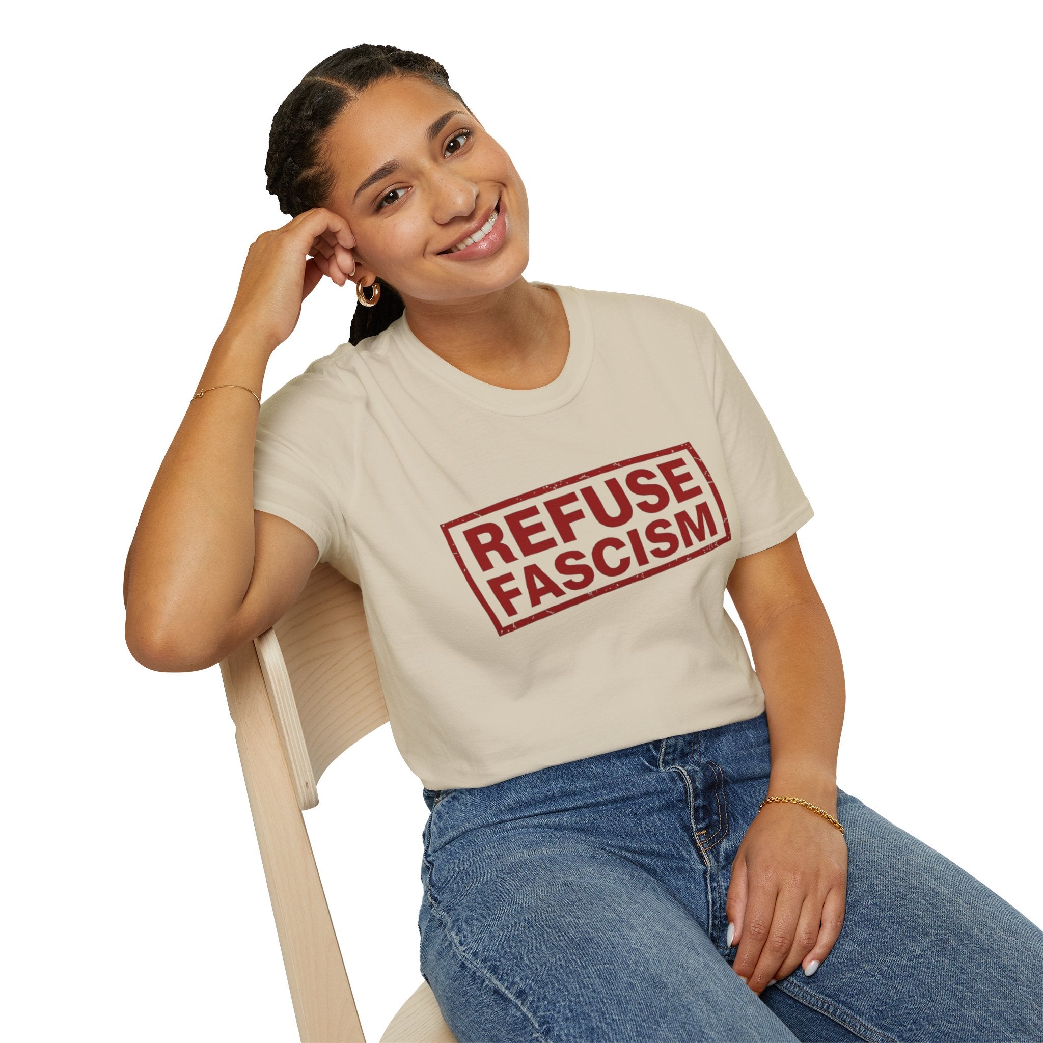 Refuse Fascism Political Activism T-Shirt