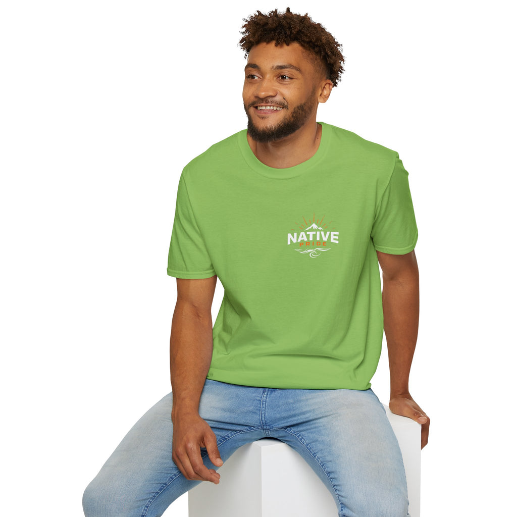 Raised by Storytellers Native Pride T-Shirt