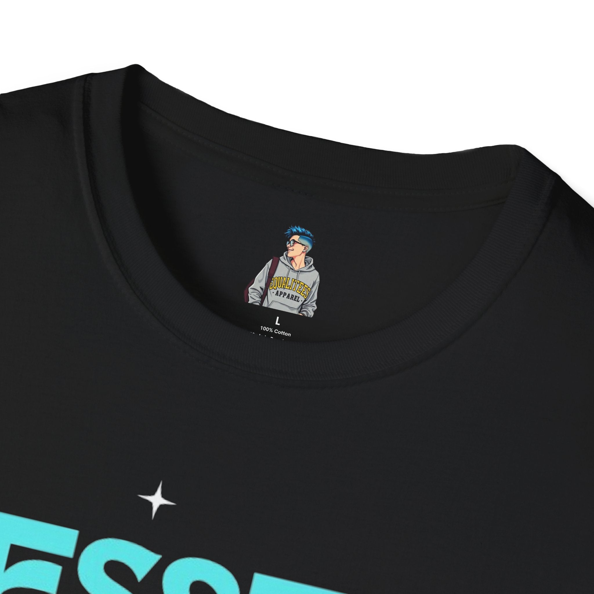 Respect Trans Humanity, or I'll Identify as a F**king Problem! Unisex Softstyle T-Shirt