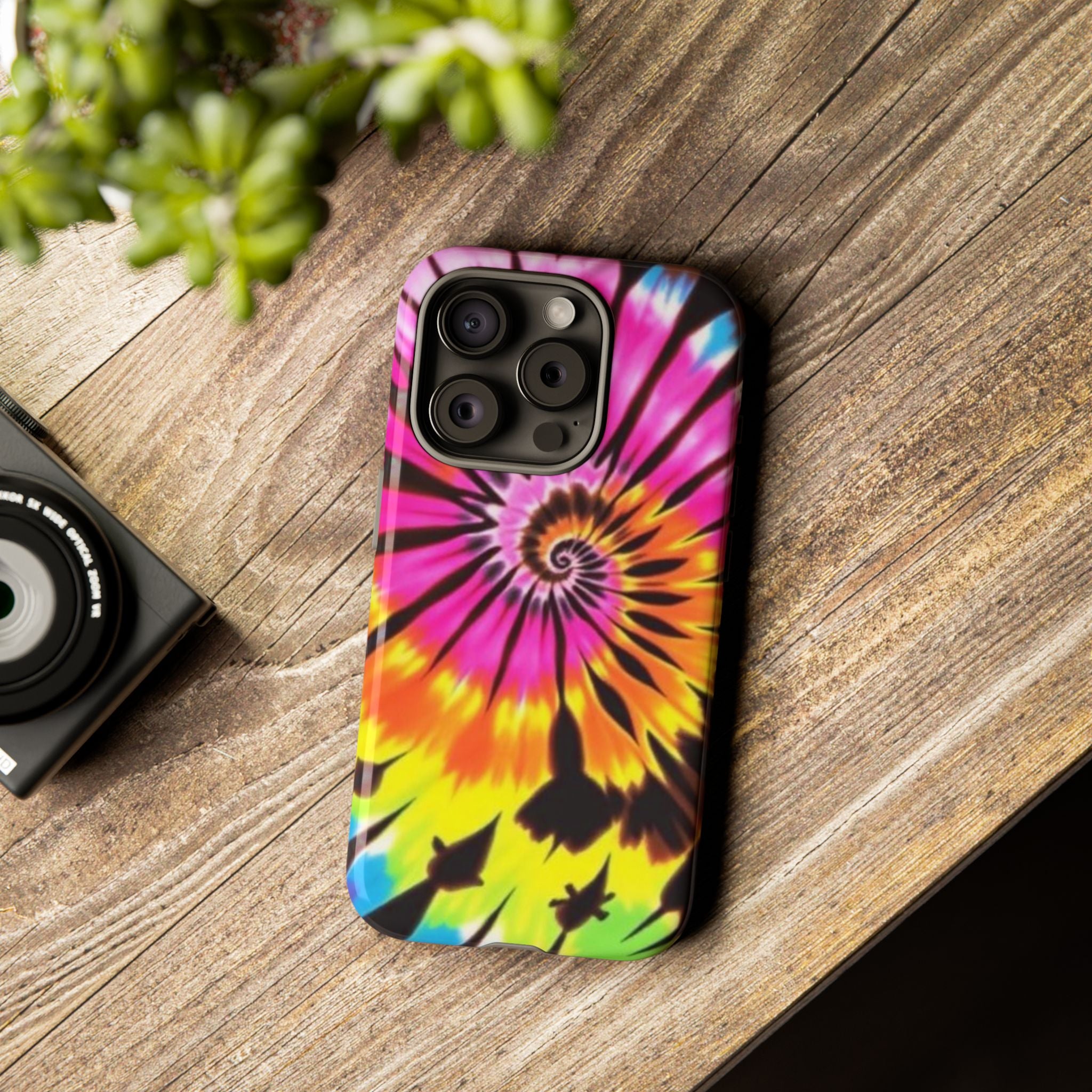 Tie-Dye Spiral Phone Case for iPhone