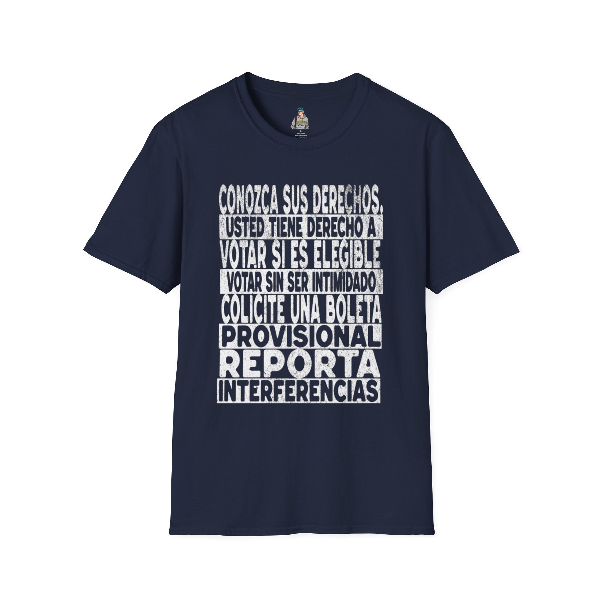 Know Your Voting Rights Spanish T-Shirt