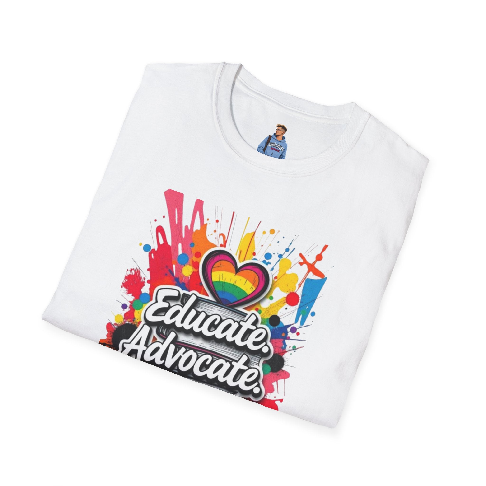 Educate Advocate Celebrate Unisex T-Shirt