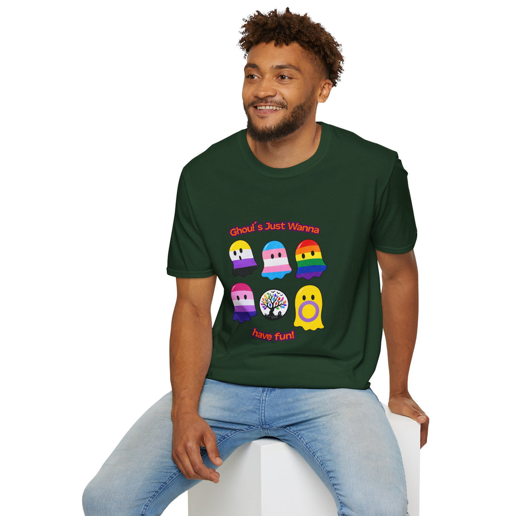 Ghouls Just Wanna Have Fun Pride Tree Las Vegas T-Shirt