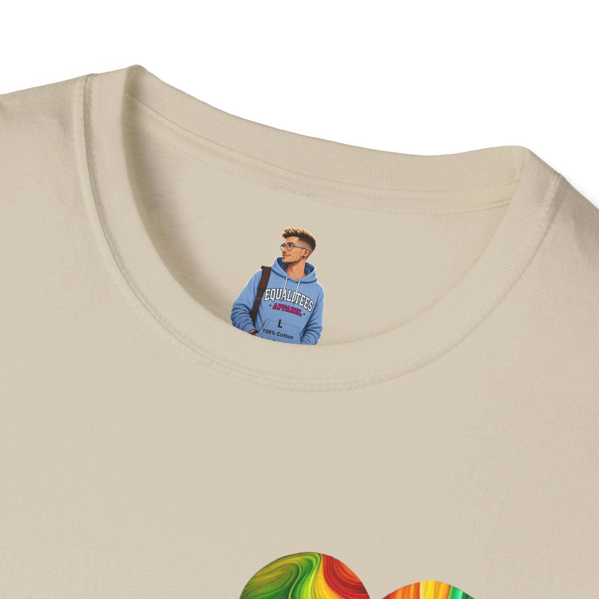 Pride Heart Design T-shirt