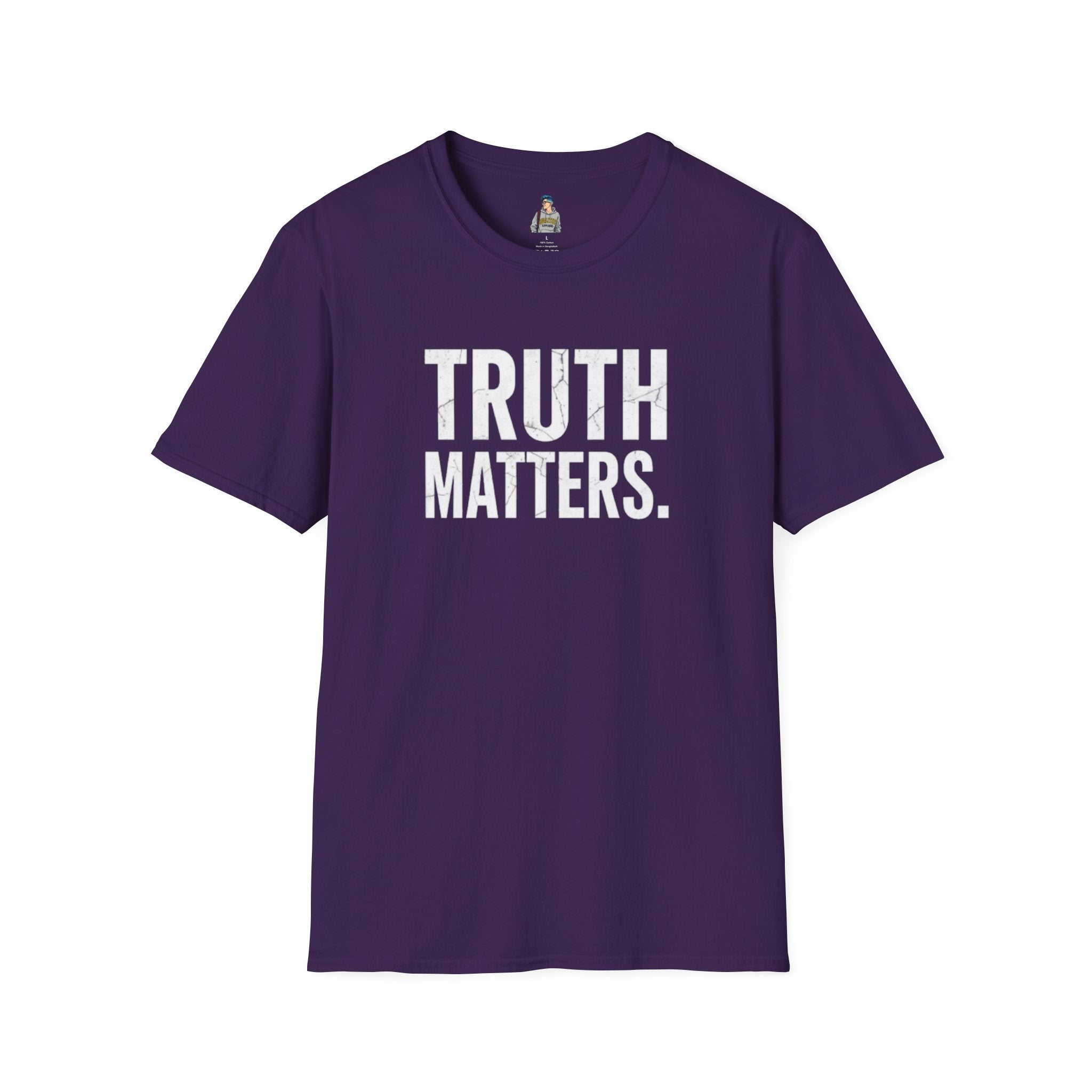 Unisex Softstyle T-Shirt – "Truth Matters" Statement Tee for Activists & Everyday Wear