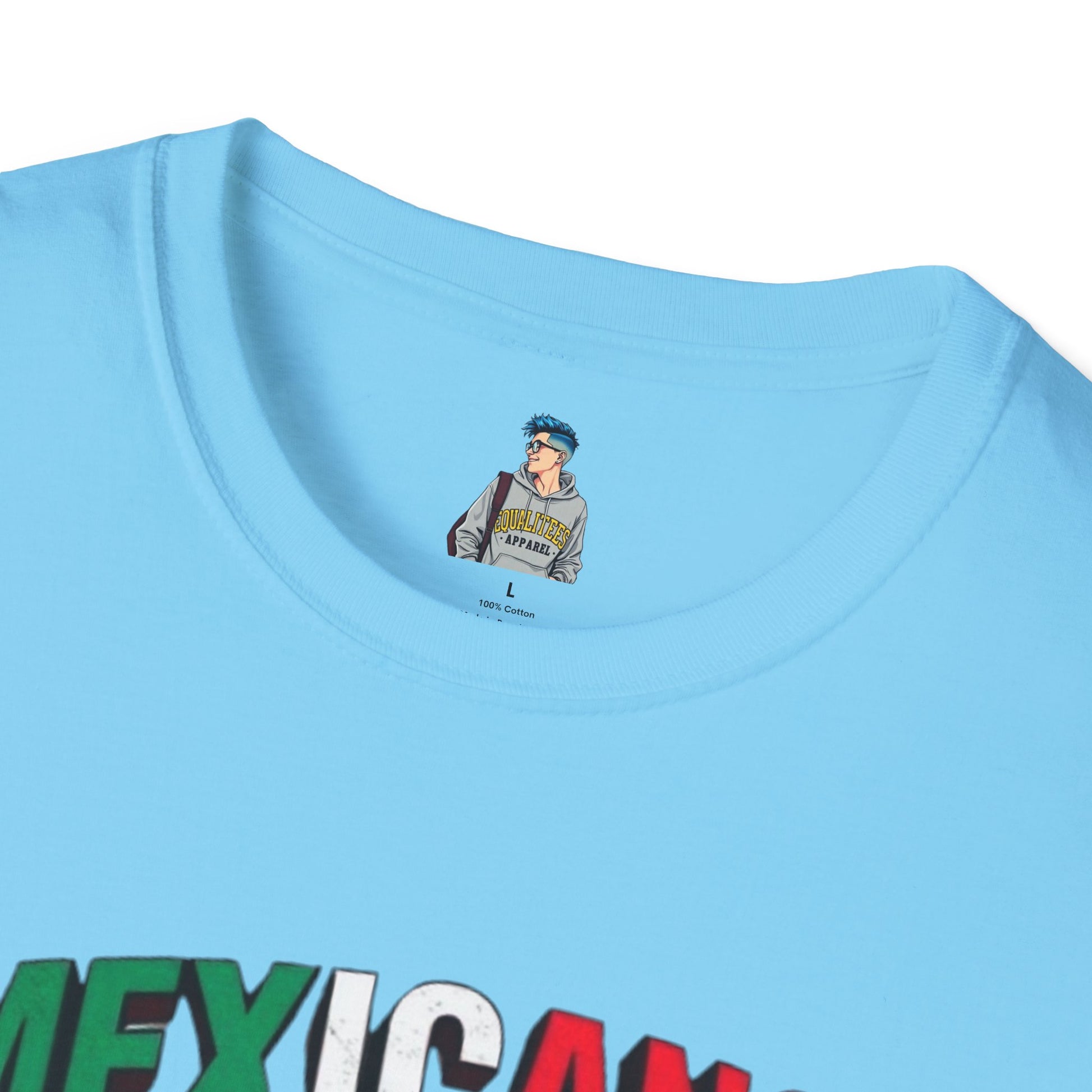 Unisex Softstyle T-Shirt - Mexicans Are Great Americans | Bilingual Pride Tee