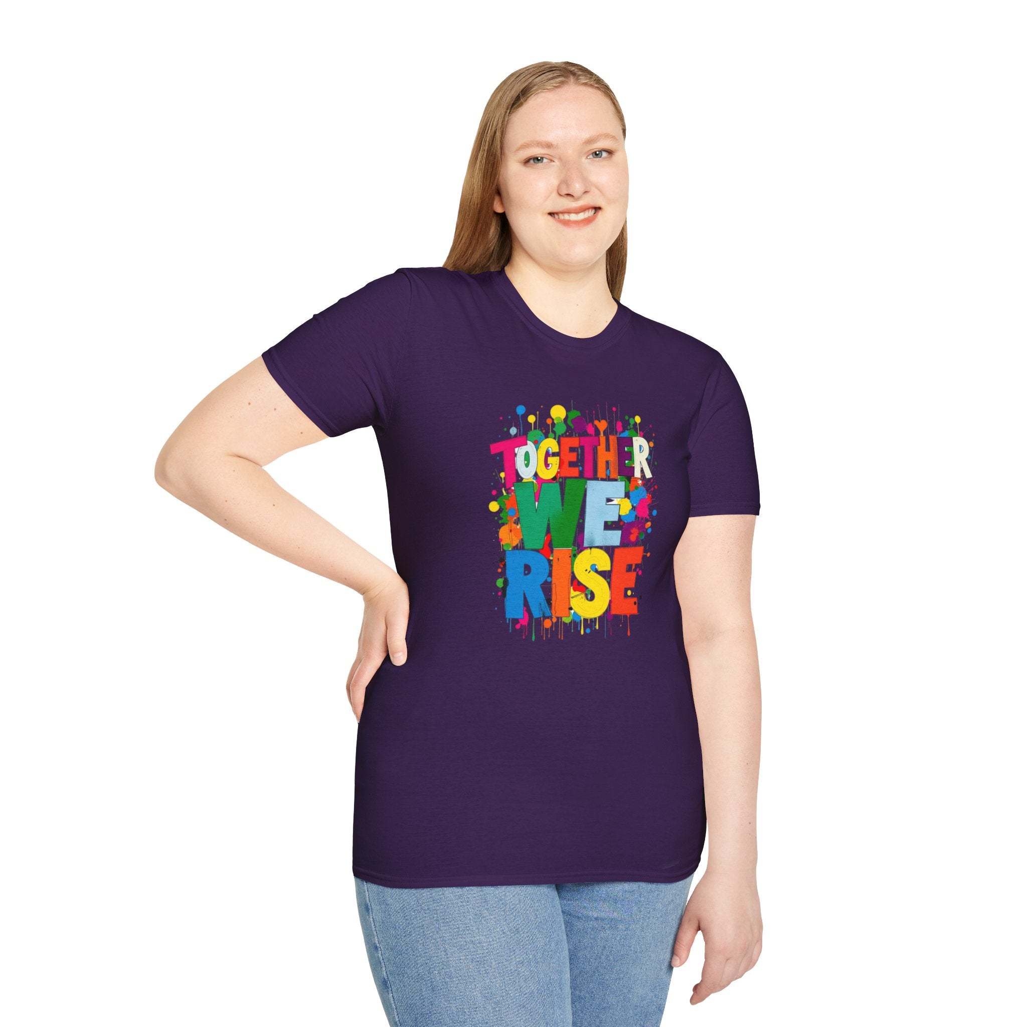 Together We Rise Unisex Softstyle T-Shirt