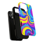 Psychedelic Swirl Tough Phone Case for iPhone
