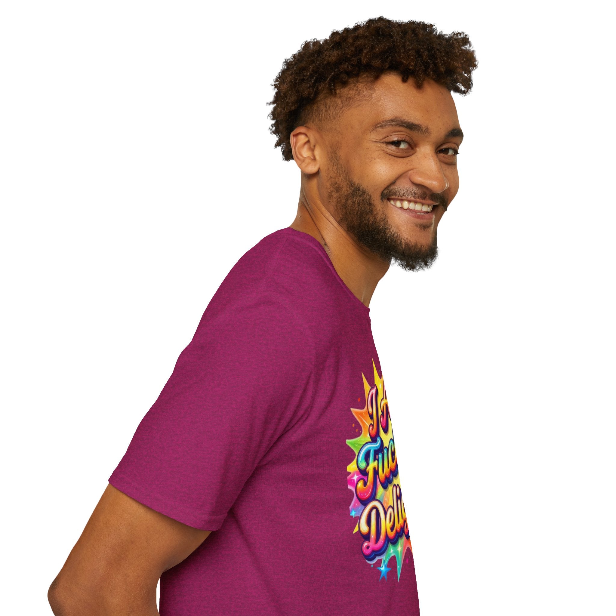 I Am Fucking Delightful T-Shirt - Bold Rainbow Self-Love Graphic Tee