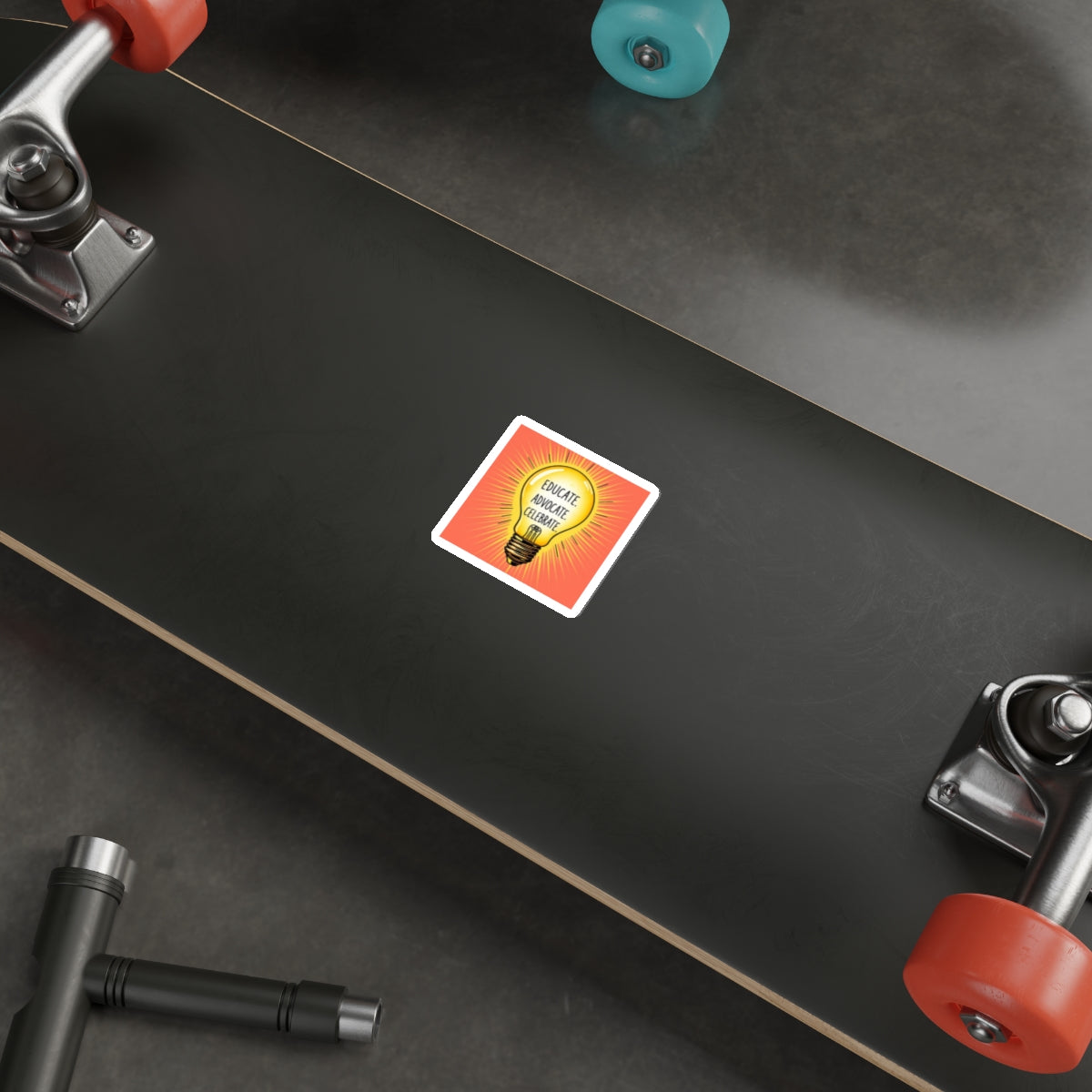 Inspiring Die-Cut Stickers – Educate, Advocate, Celebrate