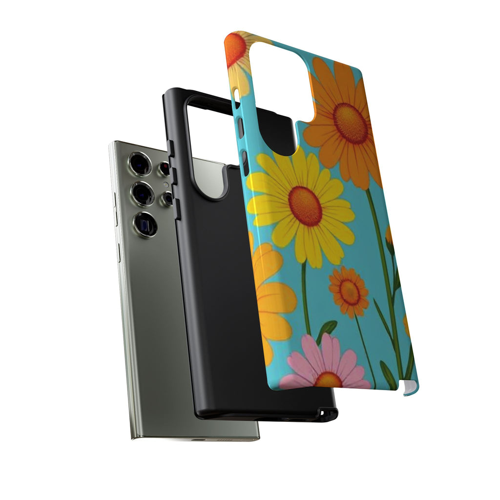 Floral Daisy Tough Case for Android