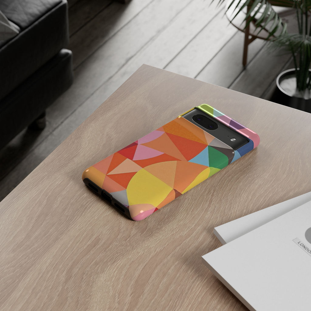 Colorful Geometric Tough Case for Android