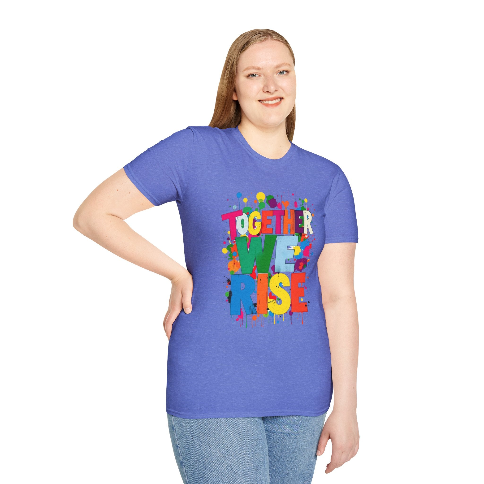 Together We Rise Unisex Softstyle T-Shirt