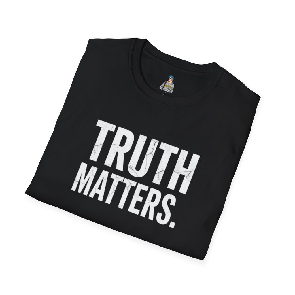 Unisex Softstyle T-Shirt – "Truth Matters" Statement Tee for Activists & Everyday Wear