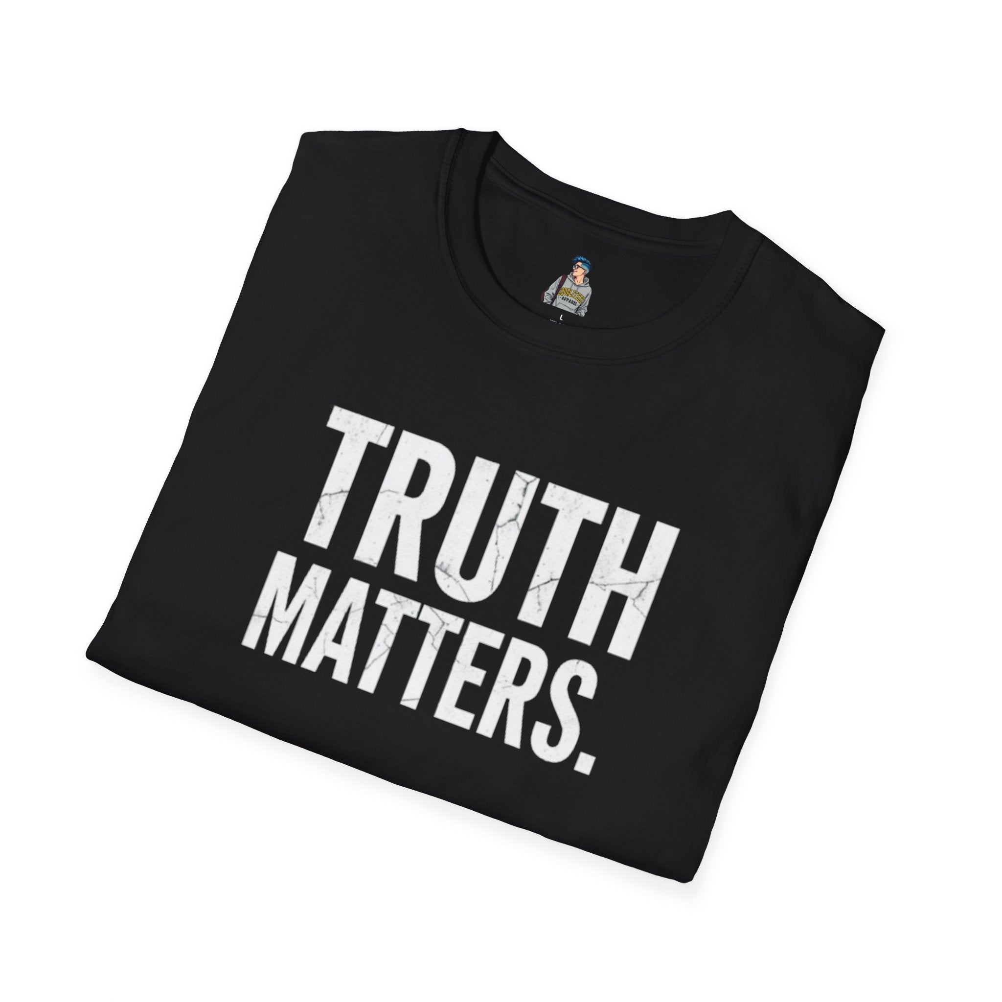 Unisex Softstyle T-Shirt – "Truth Matters" Statement Tee for Activists & Everyday Wear