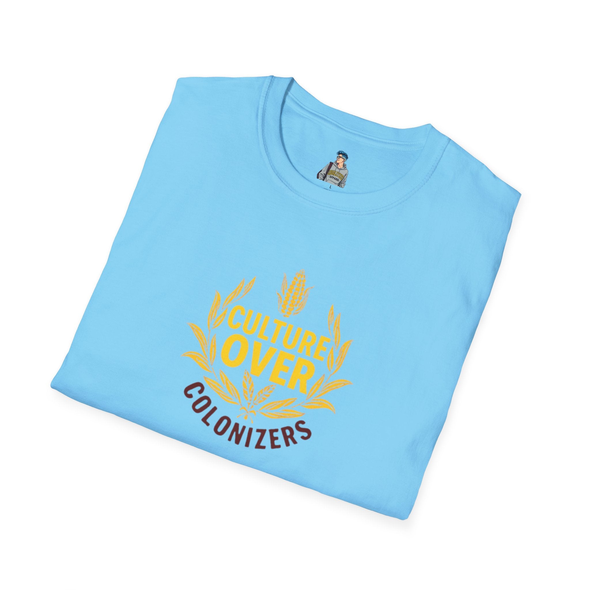 'Culture Over Colonizers' Unisex Softstyle T-shirt