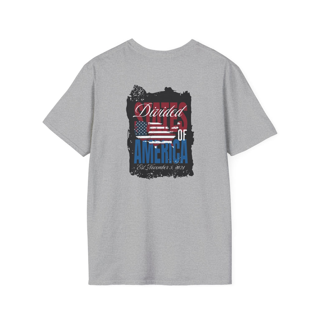 Divided States of America Graphic Tee Softstyle Unisex T-Shirt