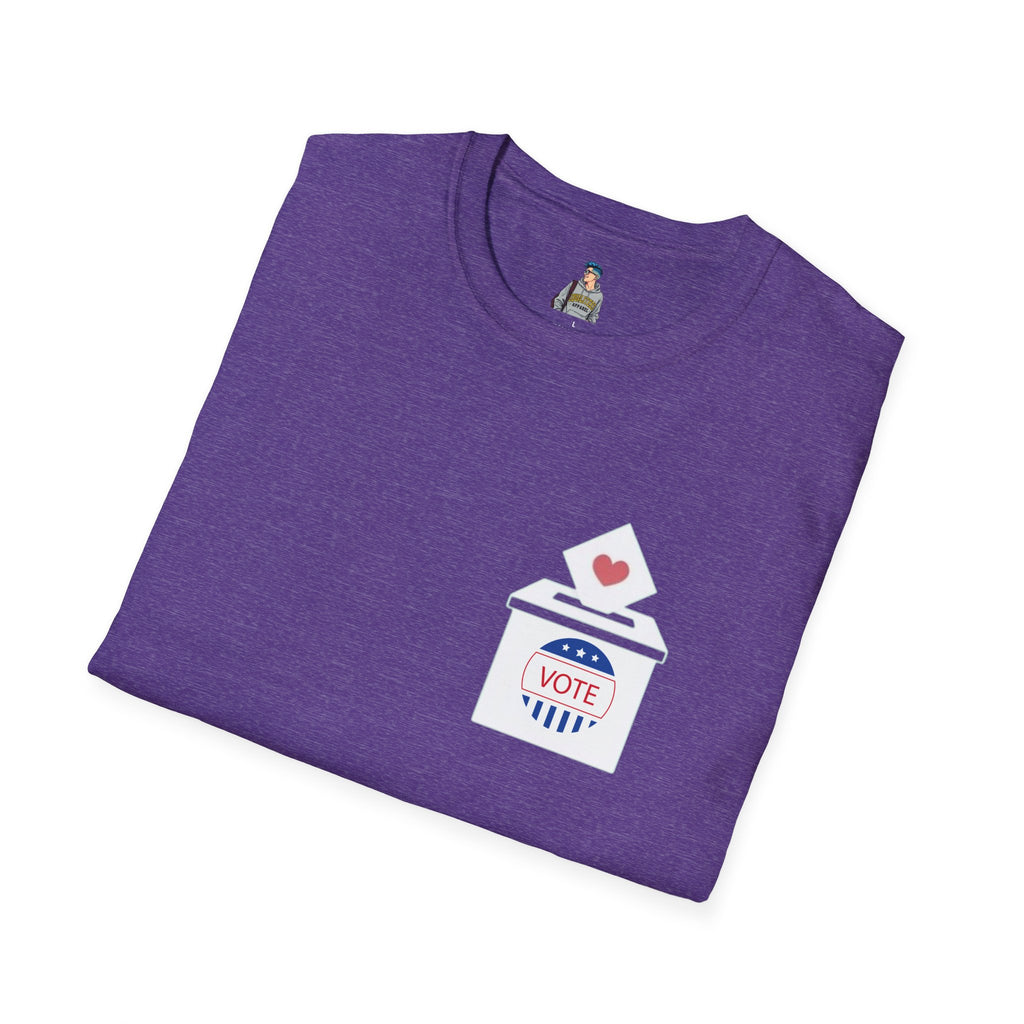 Vote with Your Heart Unisex Softstyle T-Shirt