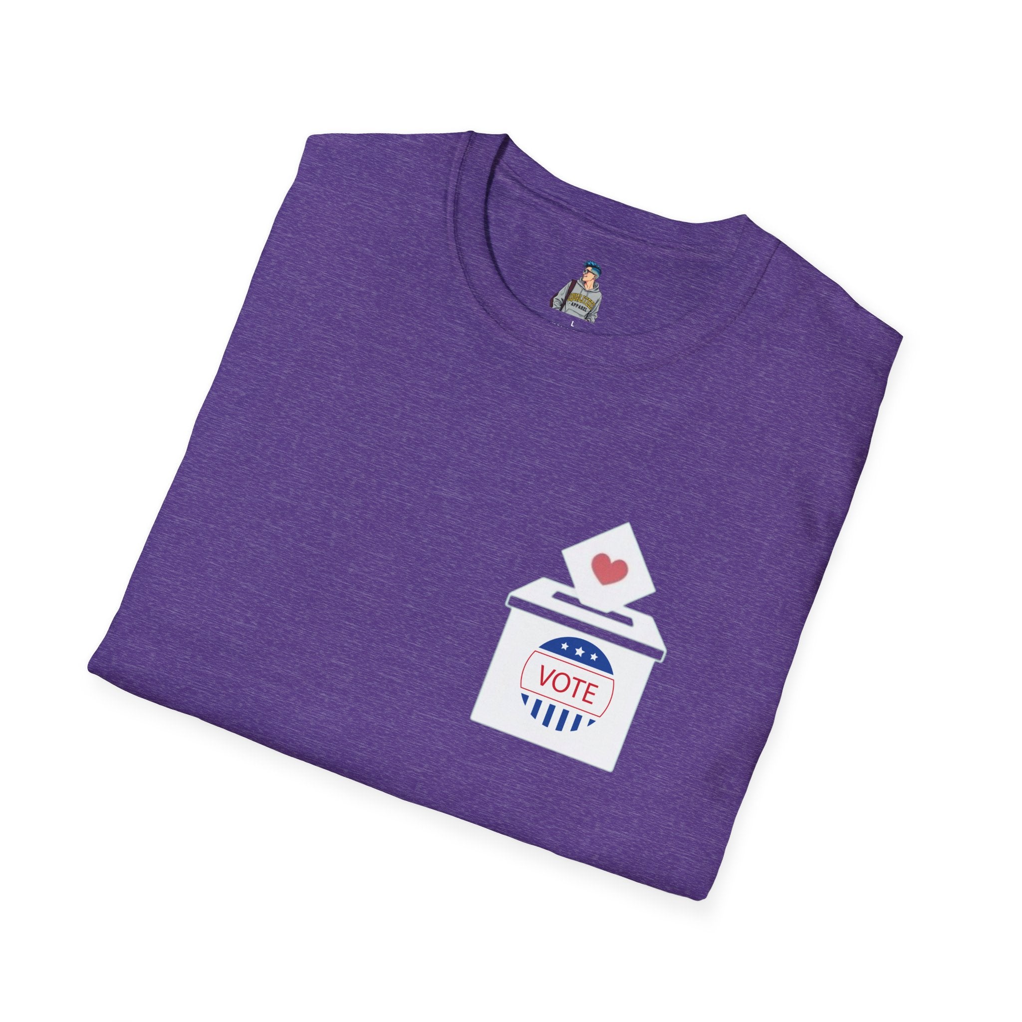 Vote with Your Heart Unisex Softstyle T-Shirt