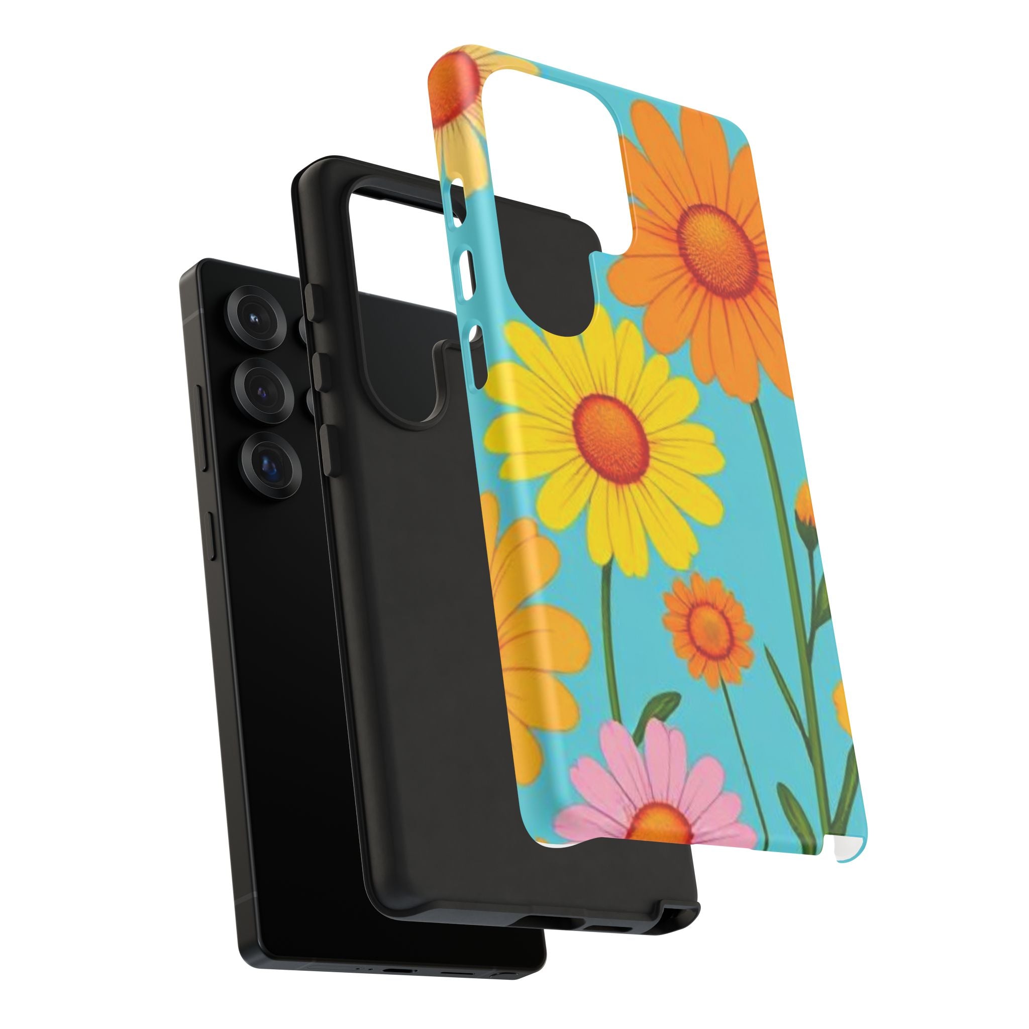 Floral Daisy Tough Case for Android